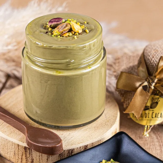 Vasetto di crema spalmabile al pistacchio